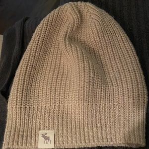 Abercrombie Kids Tan Camel Sweater Knit Hat, LN